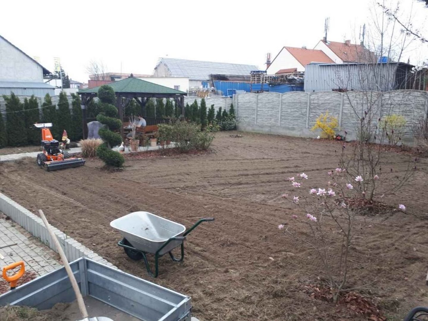 Rekonstrukce zahrady Kunratice