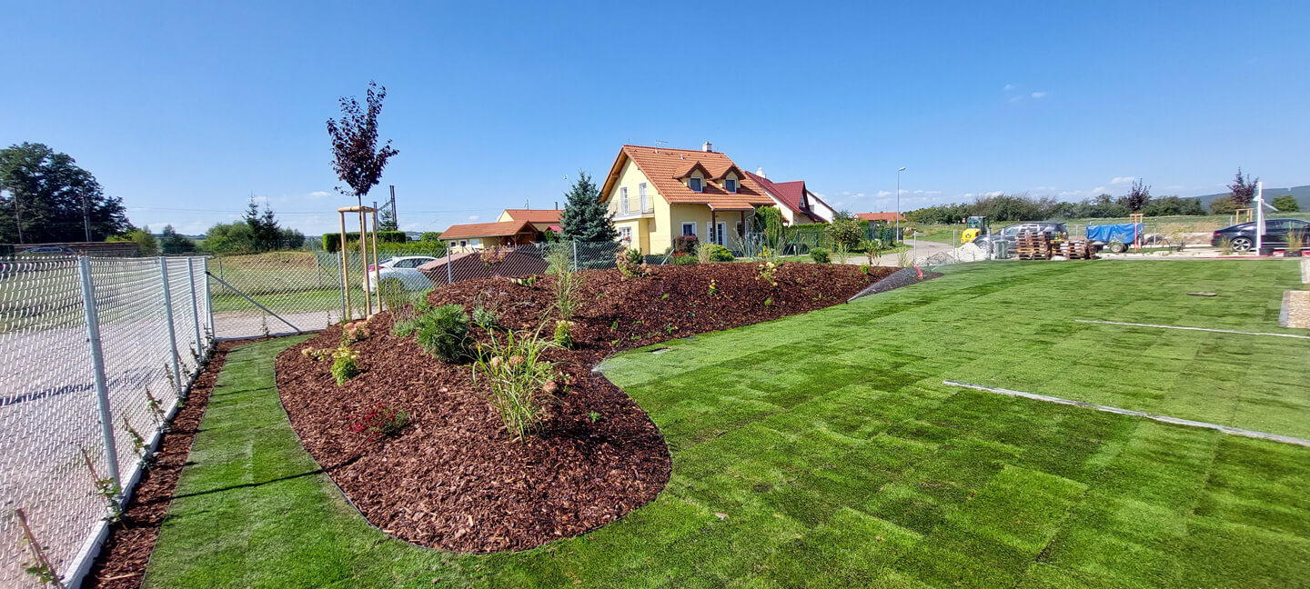 realizace zahrady v Plzni
